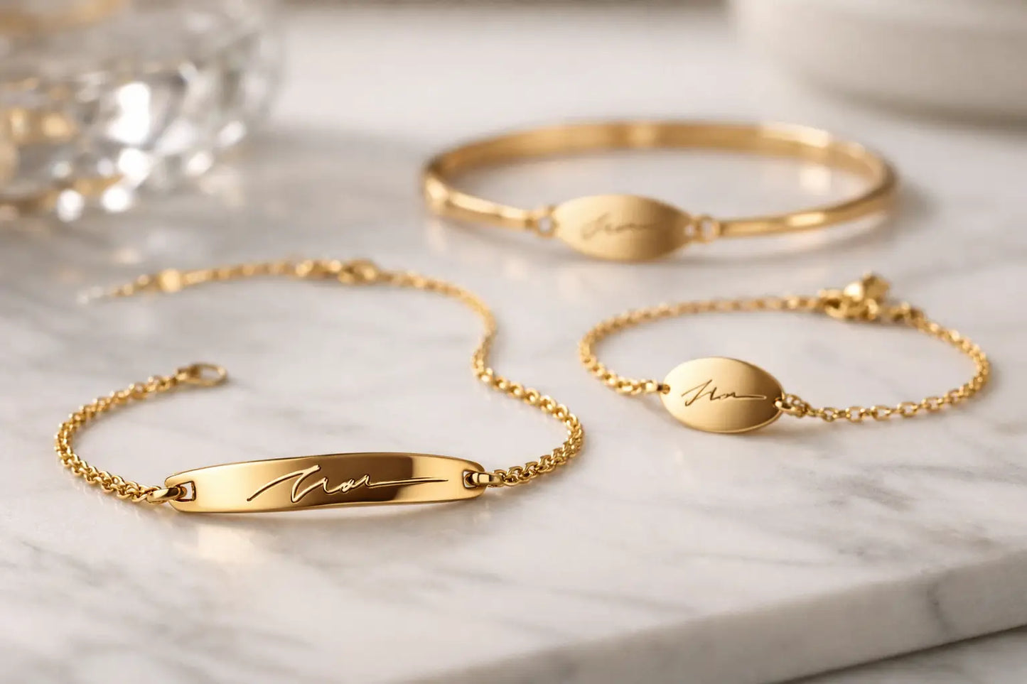 Gold Bracelets That Carry Your Signature