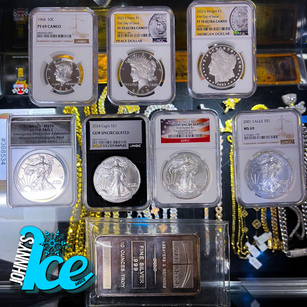 BARS AND COINS