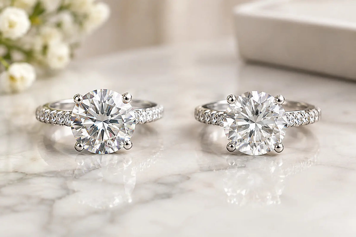Moissanite vs Diamond for Your Signature Look