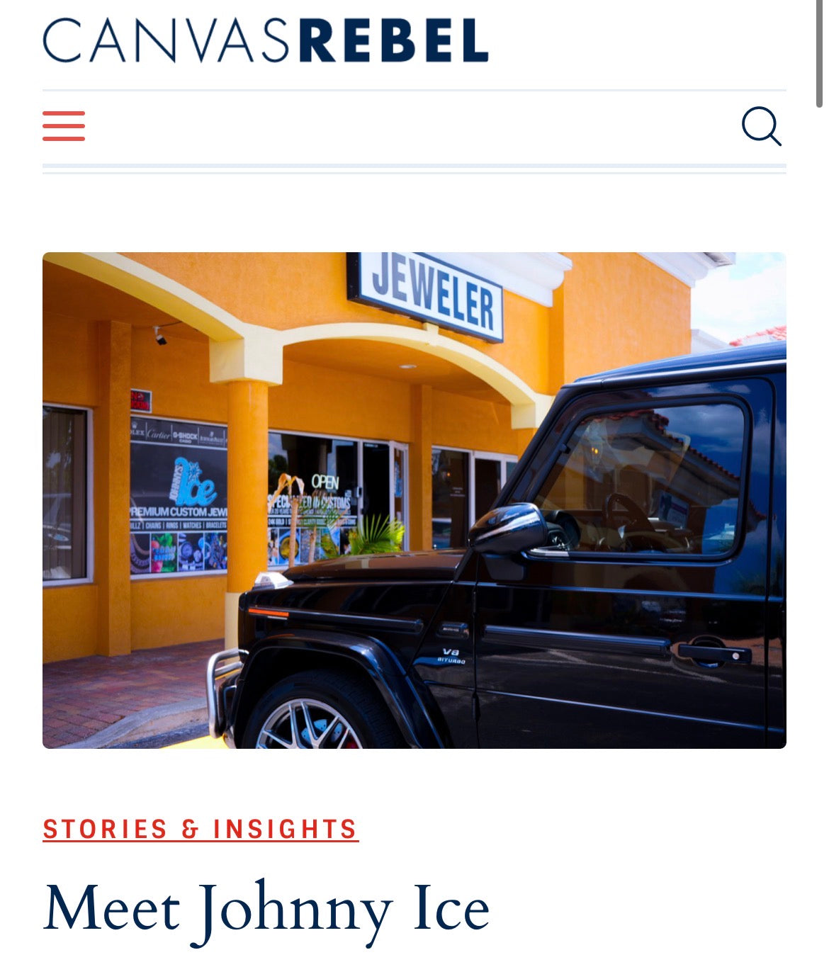 CANVASREBEL x JOHNNYSICEANDCO