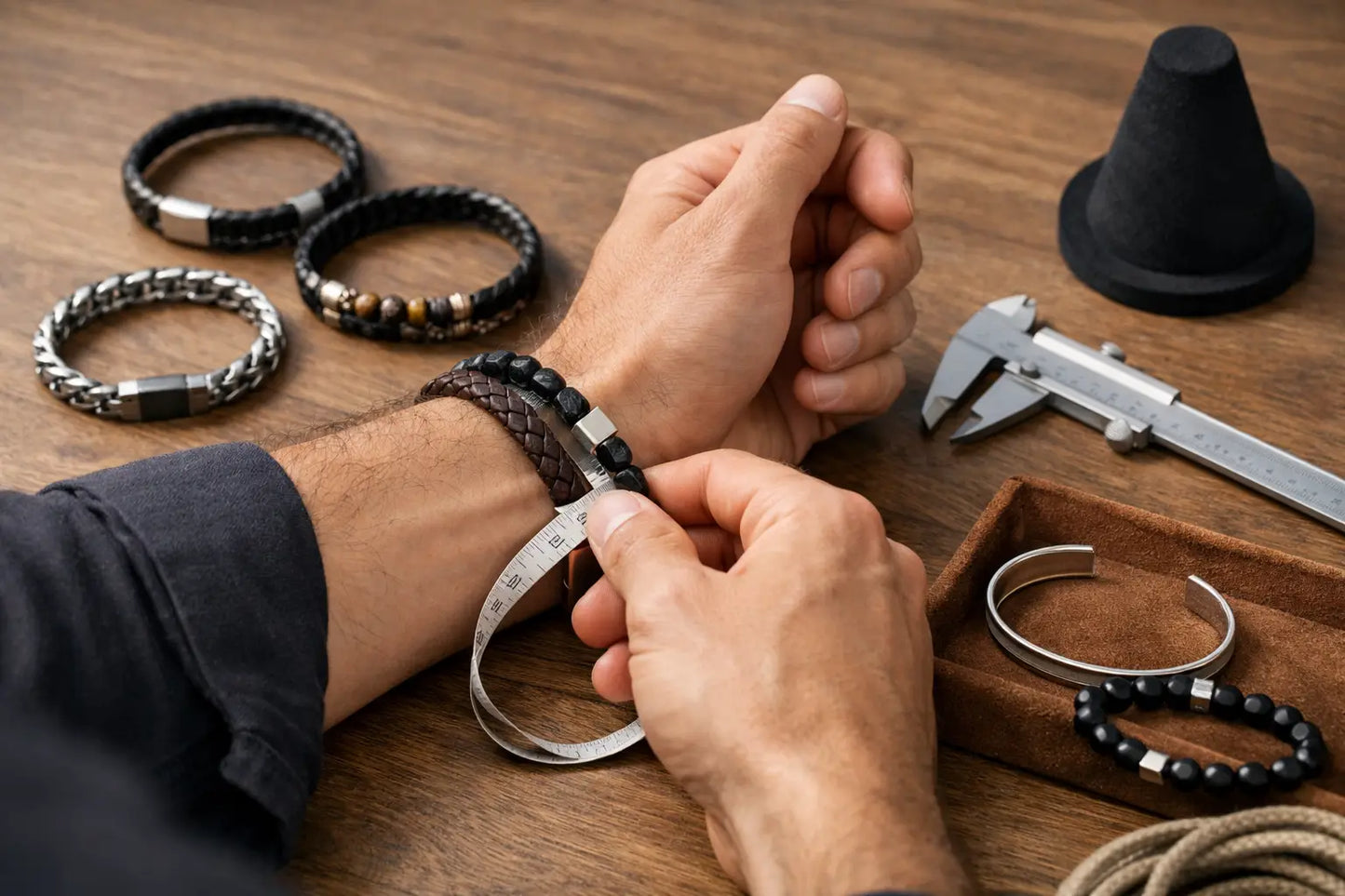 Men's Bracelet Sizing Guide for the Right Fit