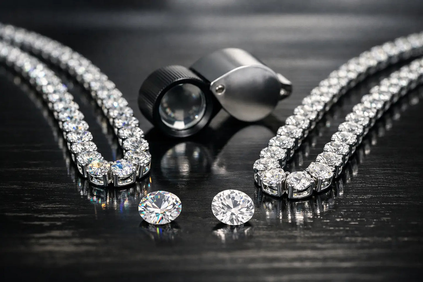 Moissanite Chain vs Diamond Chain Explained