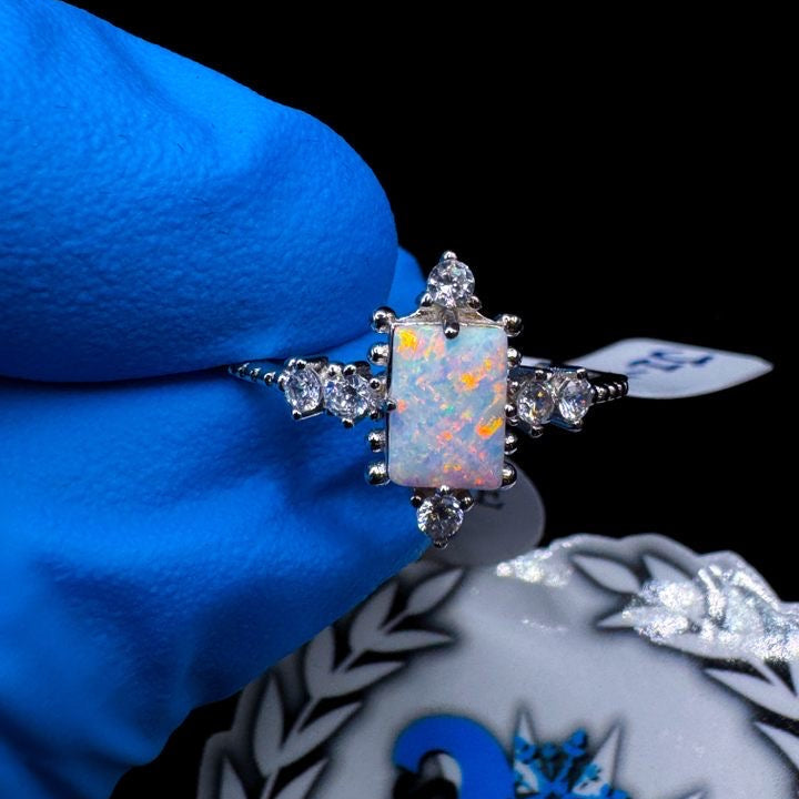 #JI-1112 Precious Opal Ring