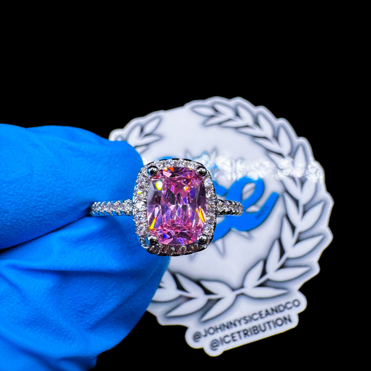 #JI-1144 Radiant Pink Ring