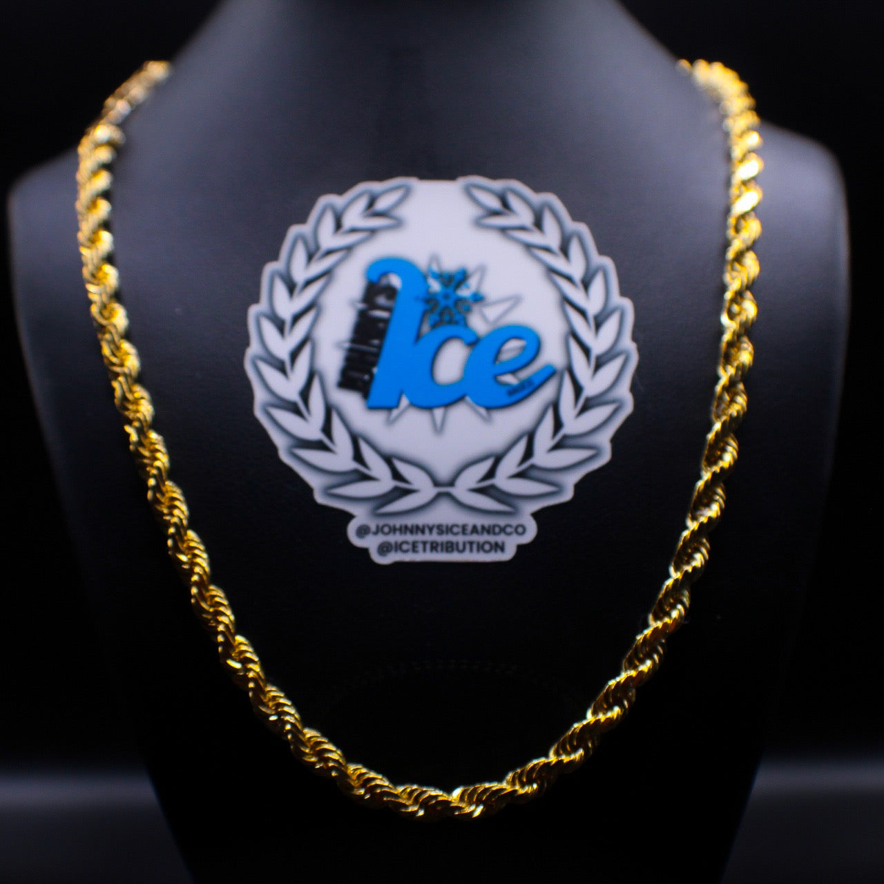 #RO-1001 14K Solid Rope Chain
