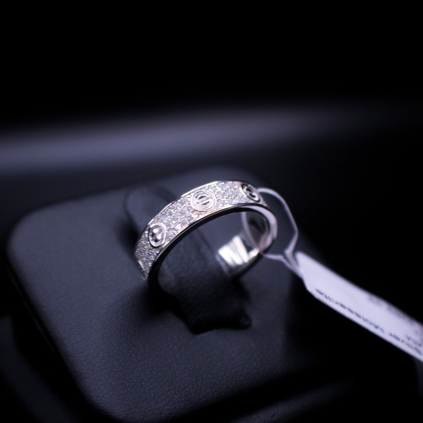 Johnny's Ice & Co Carti ring, stylish silver ring with intricate design, perfect for fashion-forward jewelry enthusiasts.