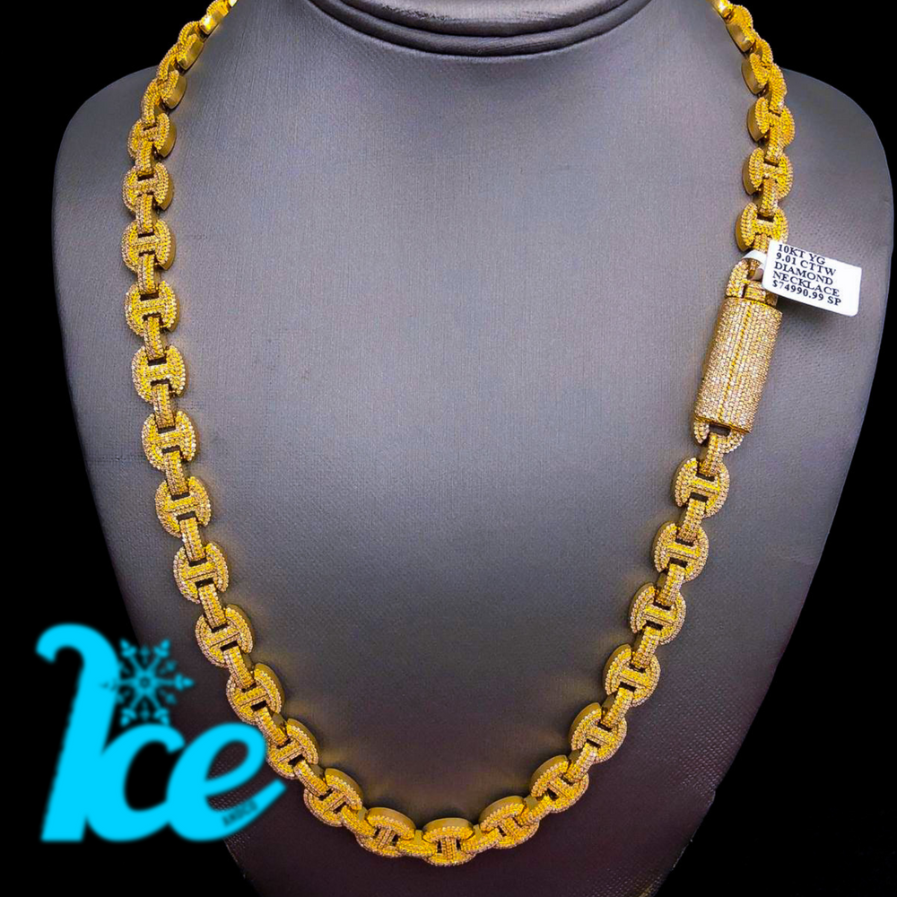 #GM-1011 Flat Gucci Bean Chain