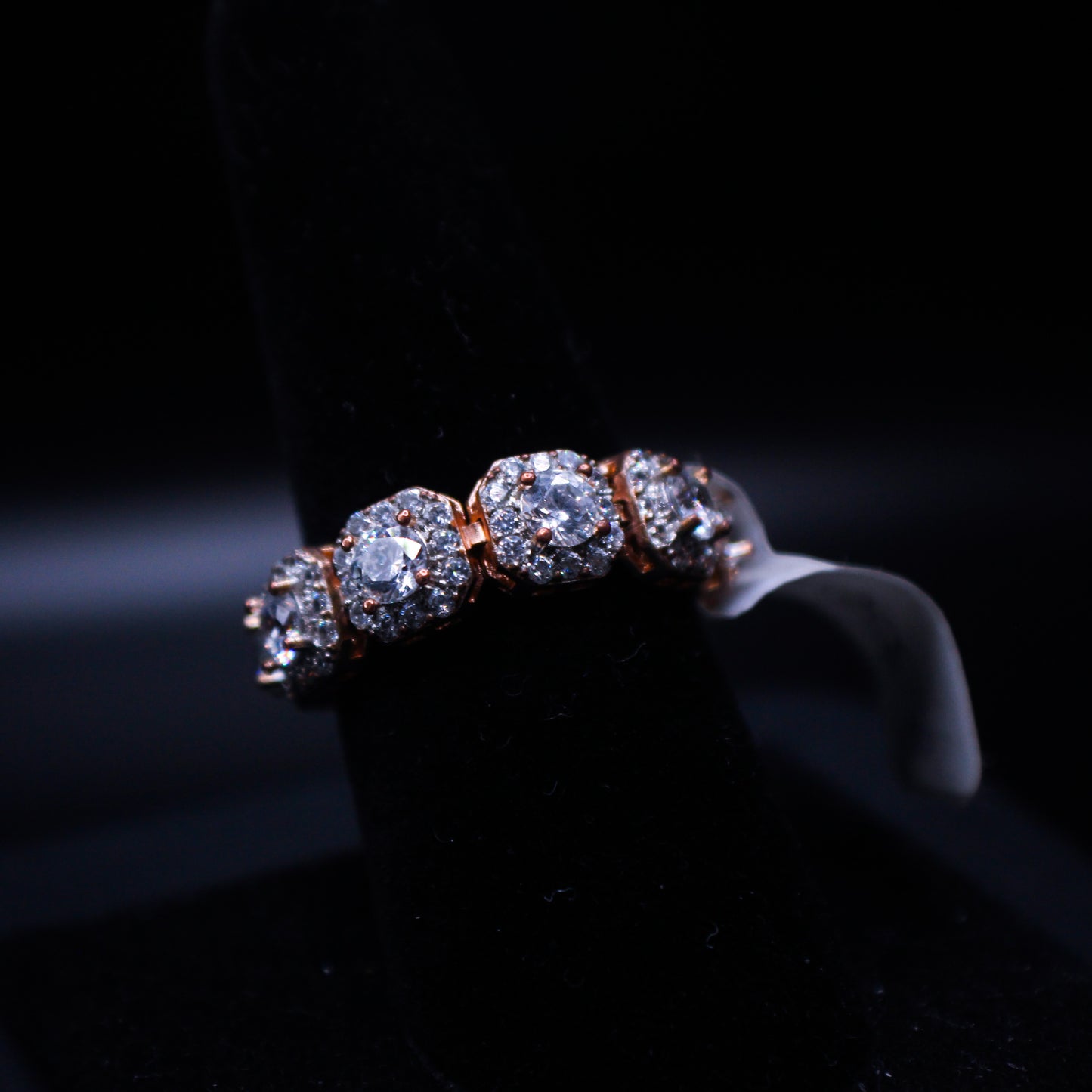 Adjustable steampunk ring by Johnny's Ice & Co featuring intricate metal gear design and vintage-inspired style.