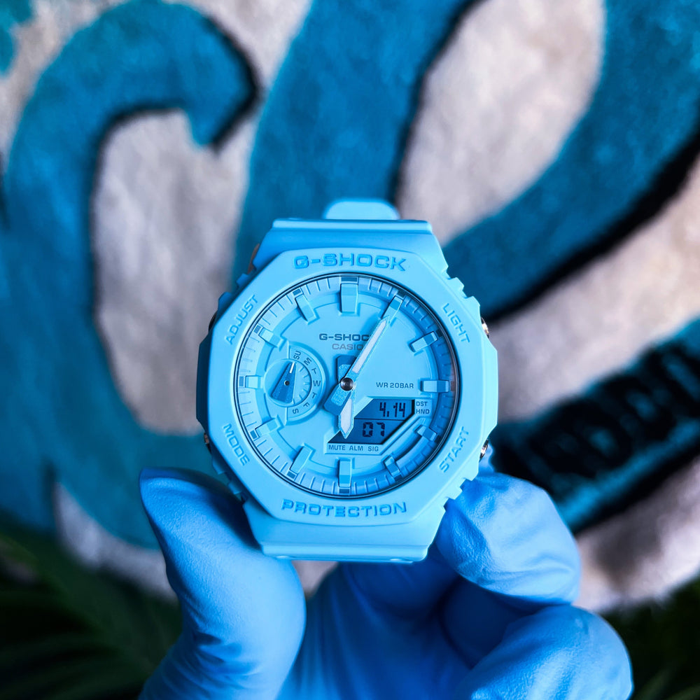 GA21002A2 Powder Blue G-SHOCK