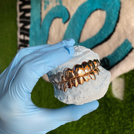 10K Rose Gold GRILLZ ( PER TOOTH )