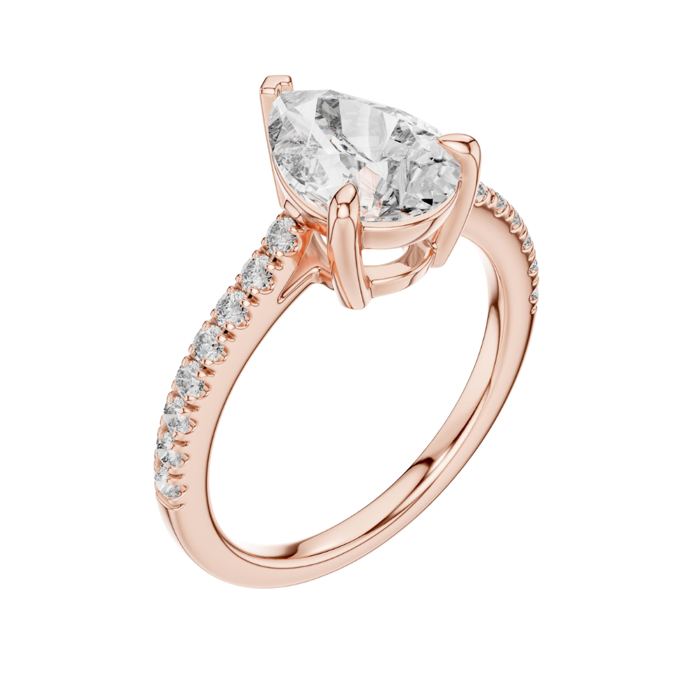 Close-up of Johnny's Ice & Co Engagement 01088, showcasing its intricate design and elegant craftsmanship.
