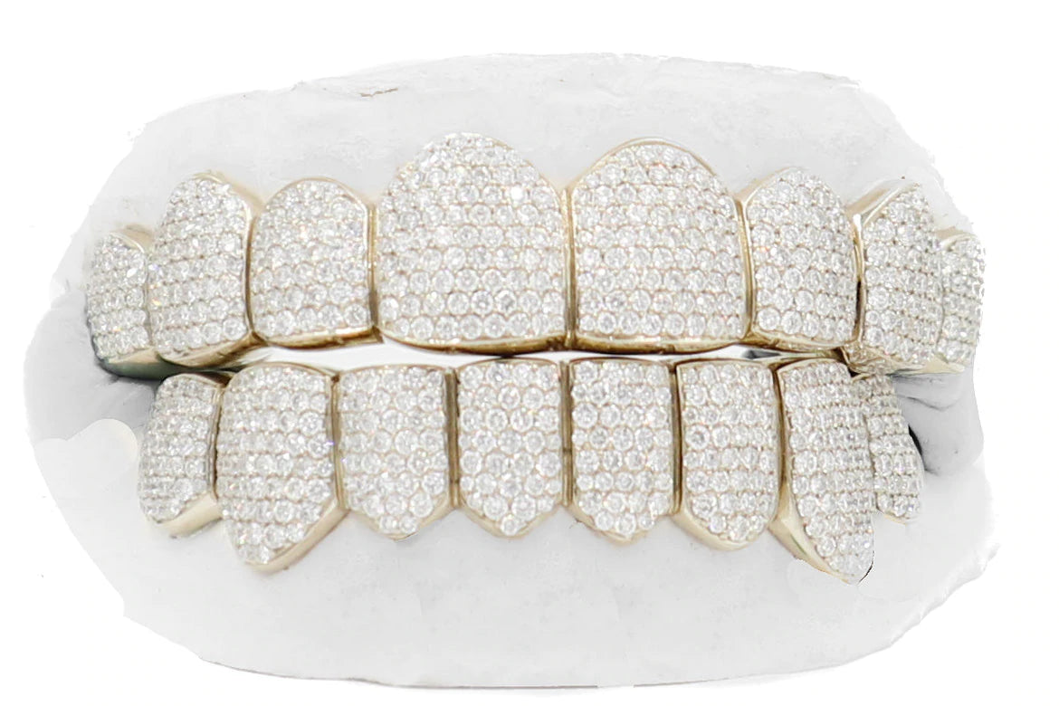 NATURAL DIAMOND GRILLZ