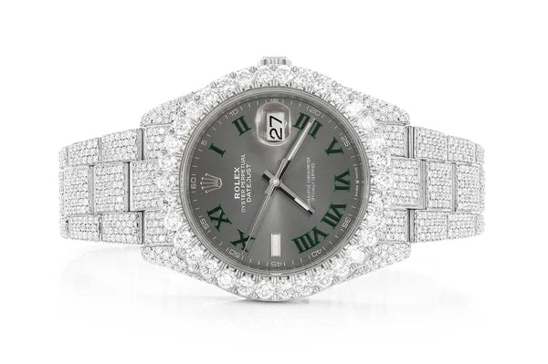 Rolex Datejust 41mm 27.70ctw Johnny s Ice Co