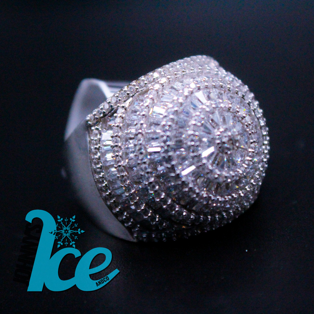 
                      
                        .925 Baguette Dome Ring
                      
                    