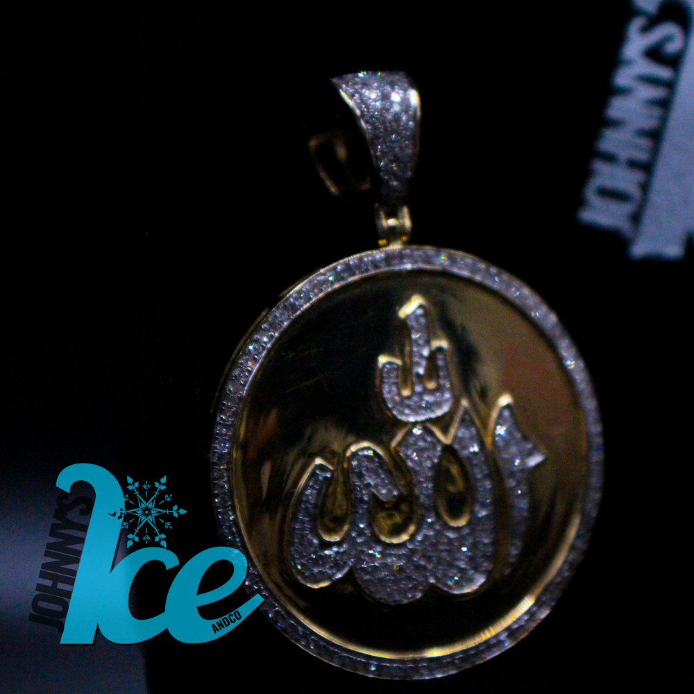 
                      
                        10k Yellow Gold Islam Pendant
                      
                    