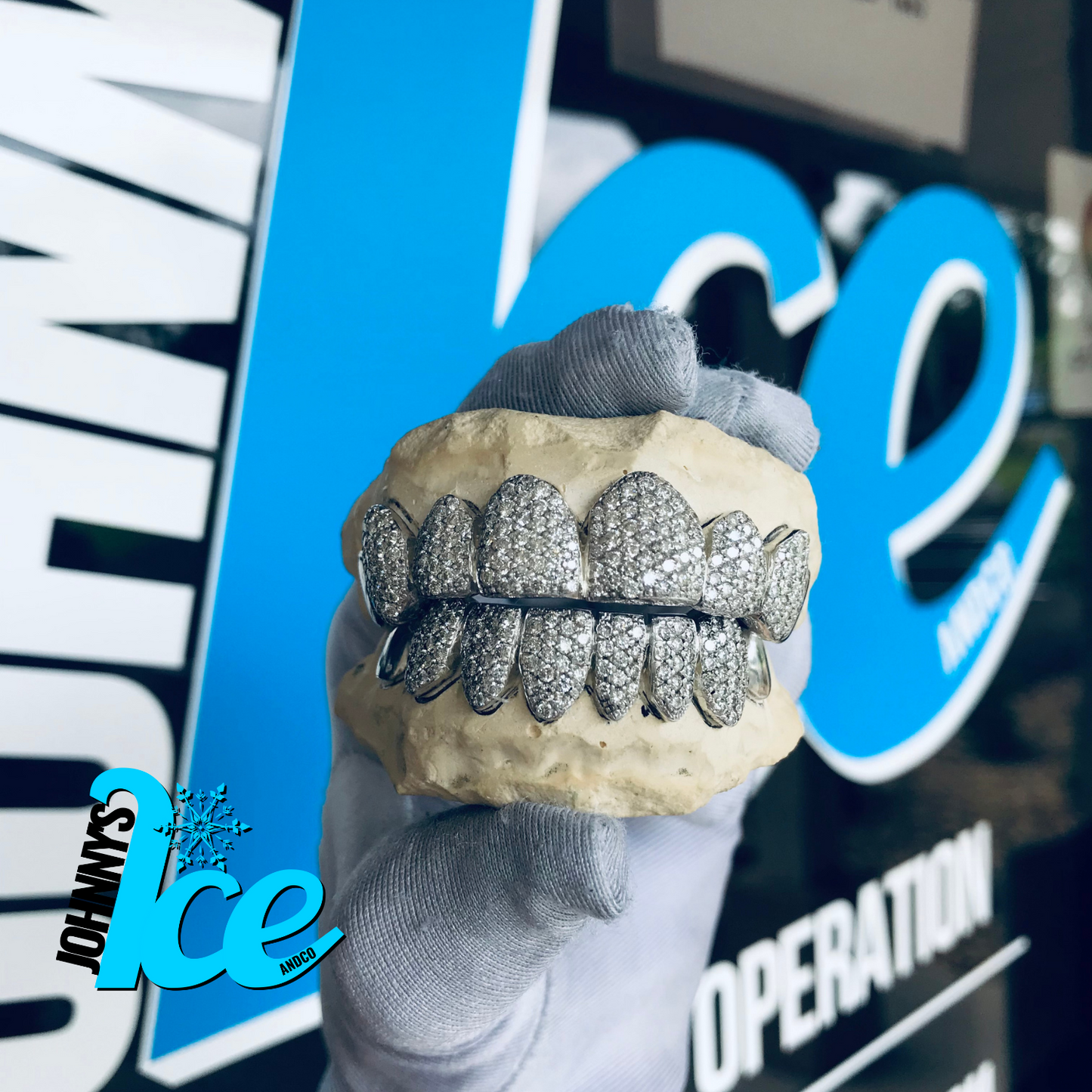 NATURAL DIAMOND GRILLZ