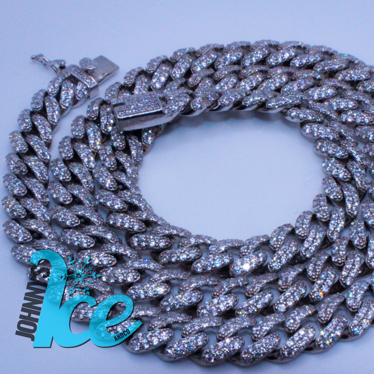 Load image into Gallery viewer, .925 WGF Traditional Cuban Chain
