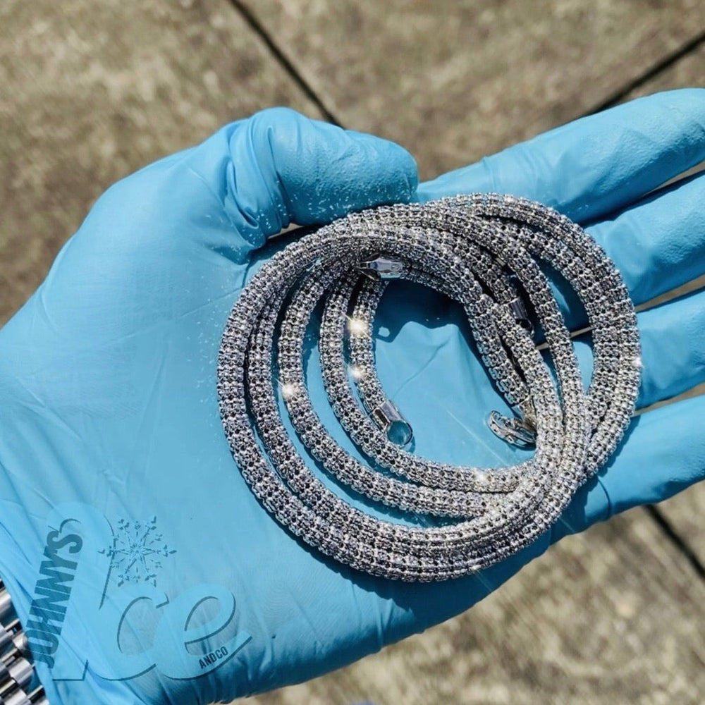 
                      
                        10k White Gold Ice Cut Chains
                      
                    