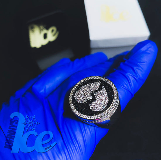 .925 Broken Heart Ring