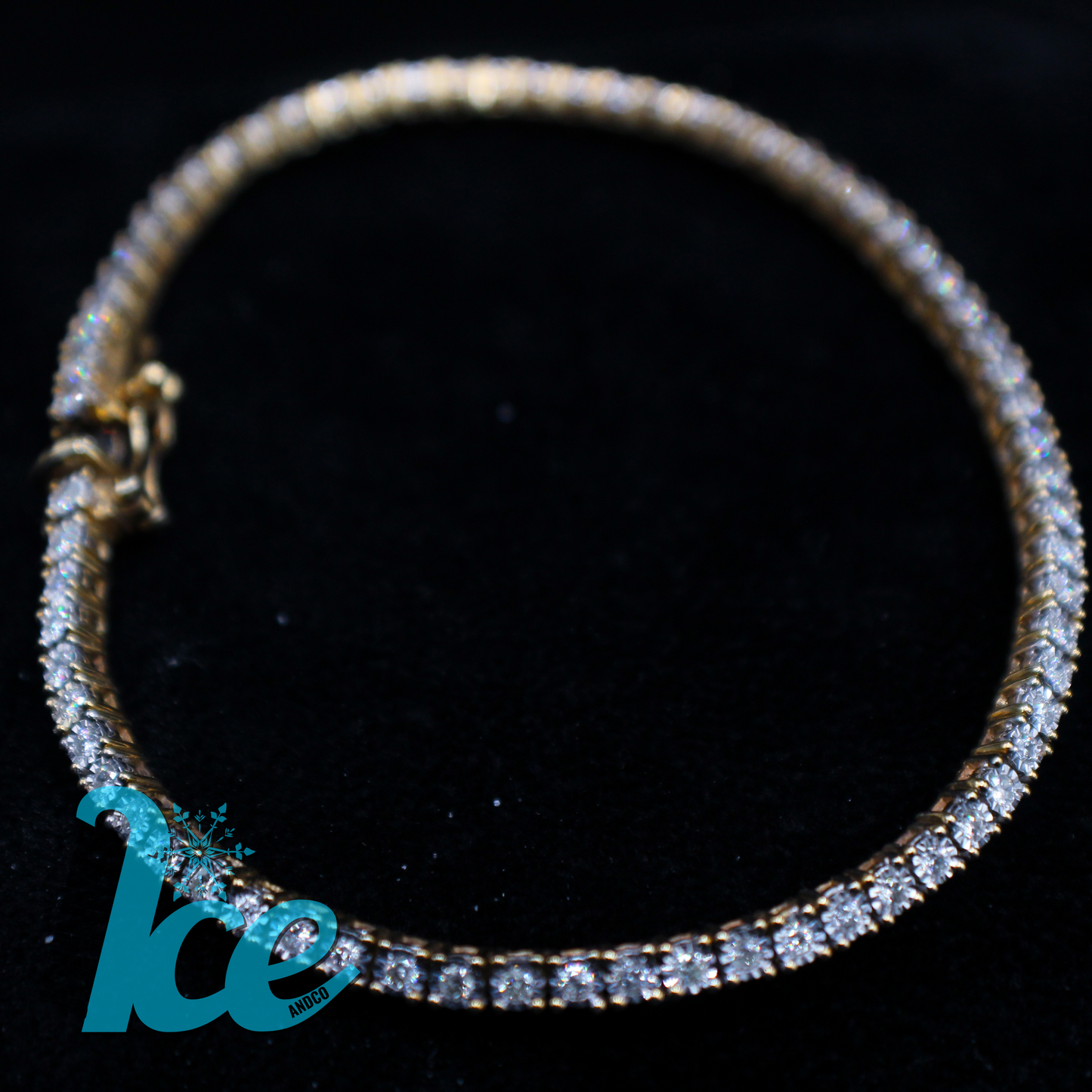 Load image into Gallery viewer, 10k Solid Gold Tennis Bracelets
