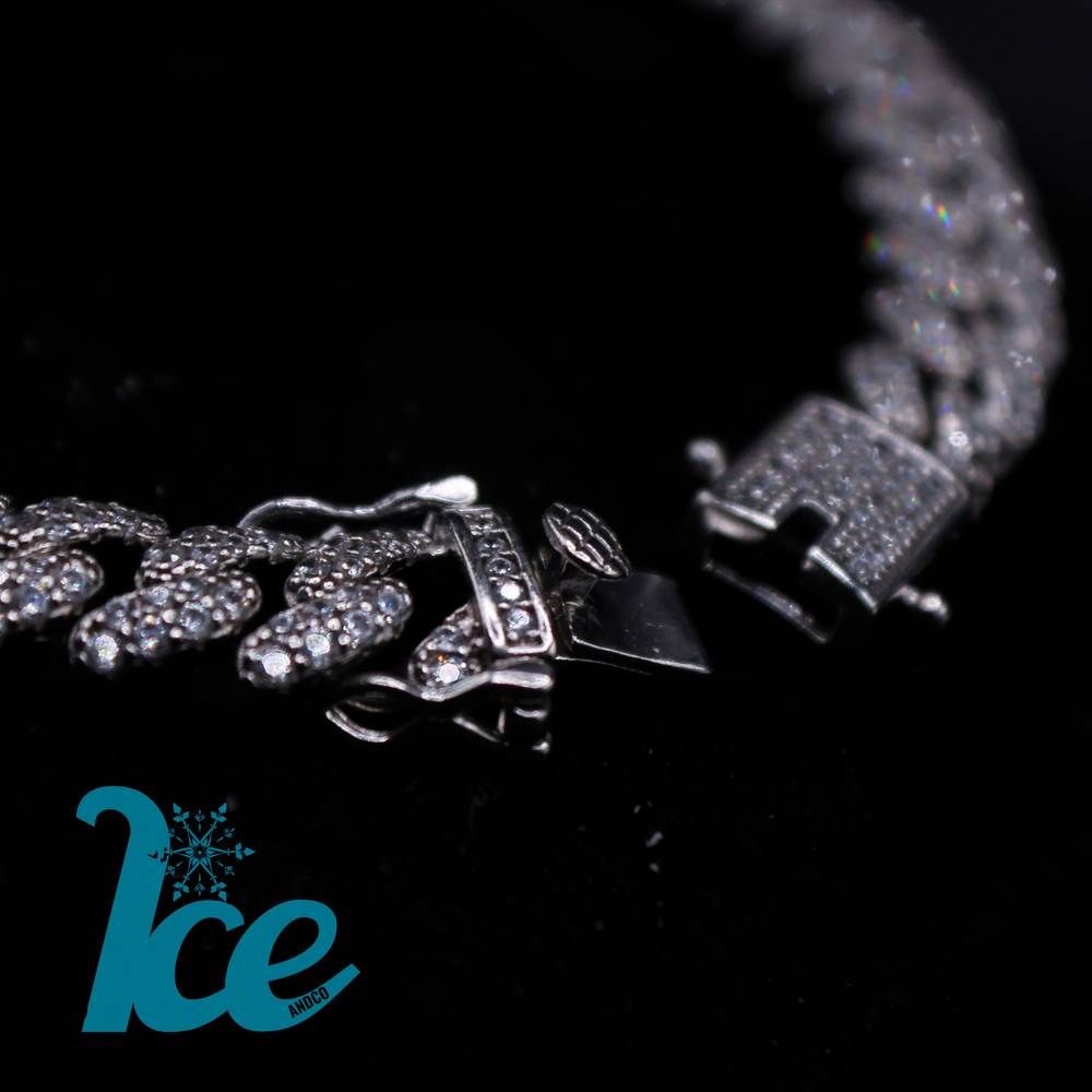 
                      
                        .925 Traditional Bussdown Cuban Bracelet
                      
                    