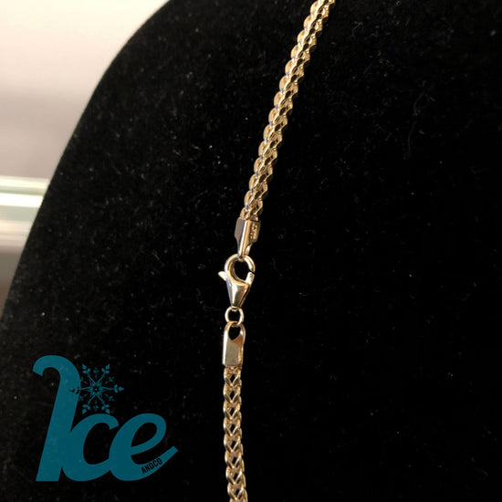 10k Yellow Gold Franco Link Chain