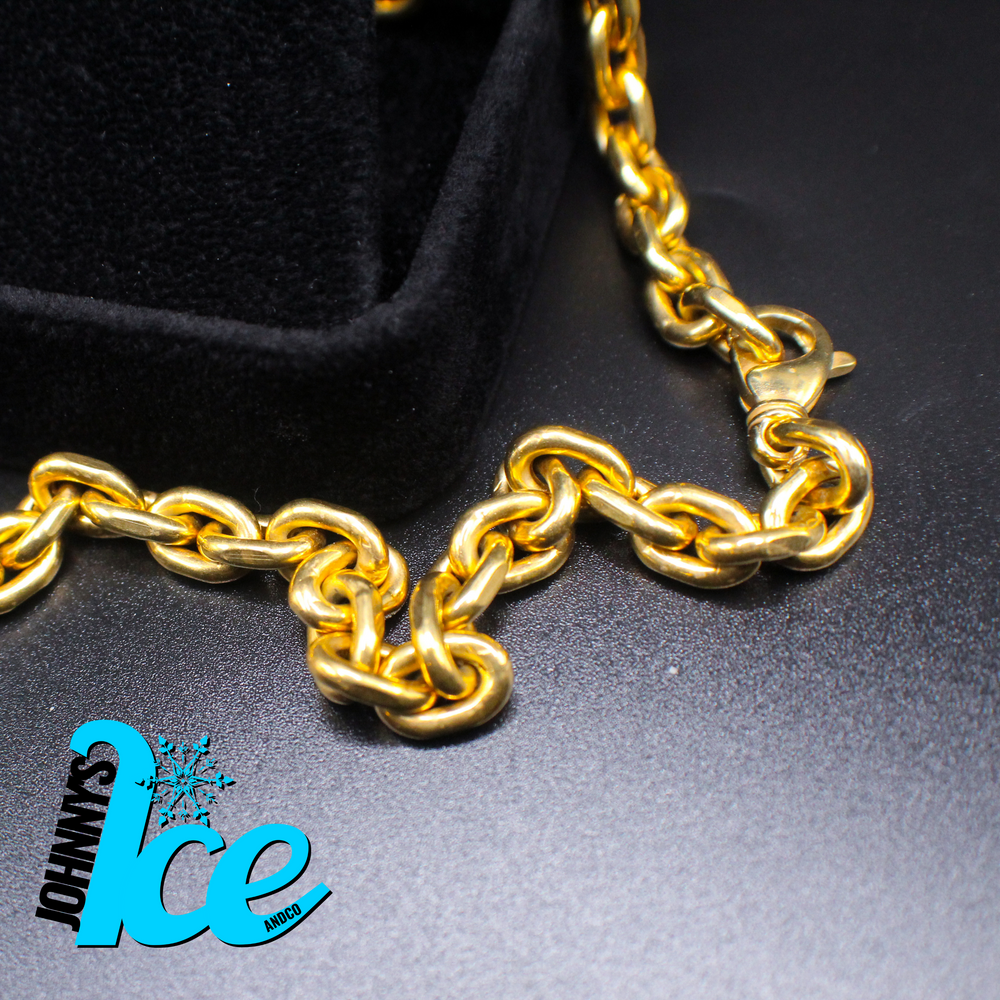 
                      
                        10k Yellow Gold Anchor Link Chain
                      
                    