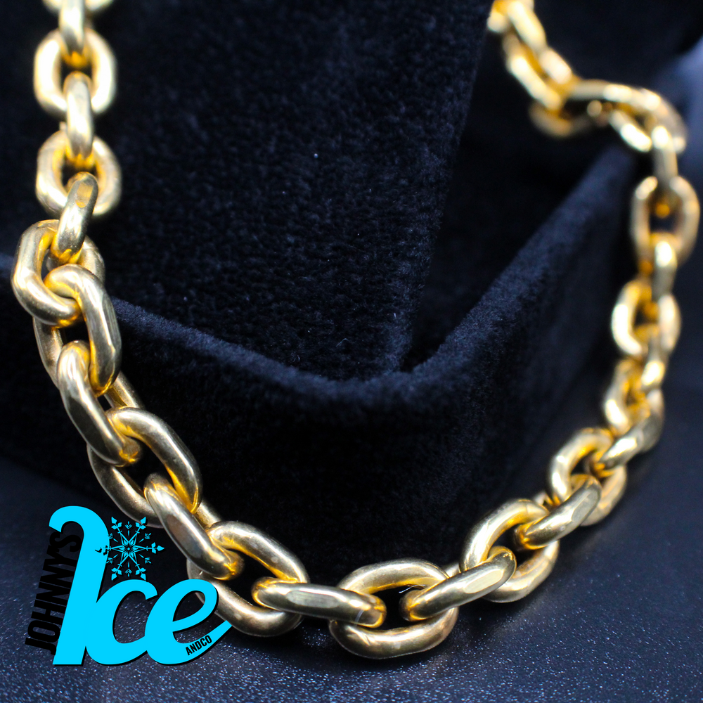 
                      
                        10k Yellow Gold Anchor Link Chain
                      
                    