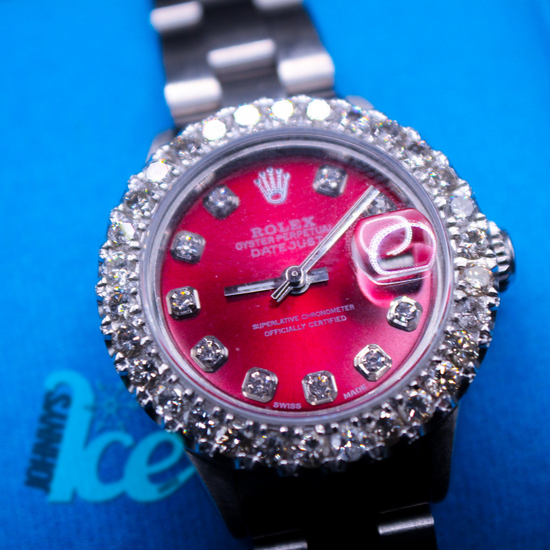 Rolex 26mm Factory Rose Dial