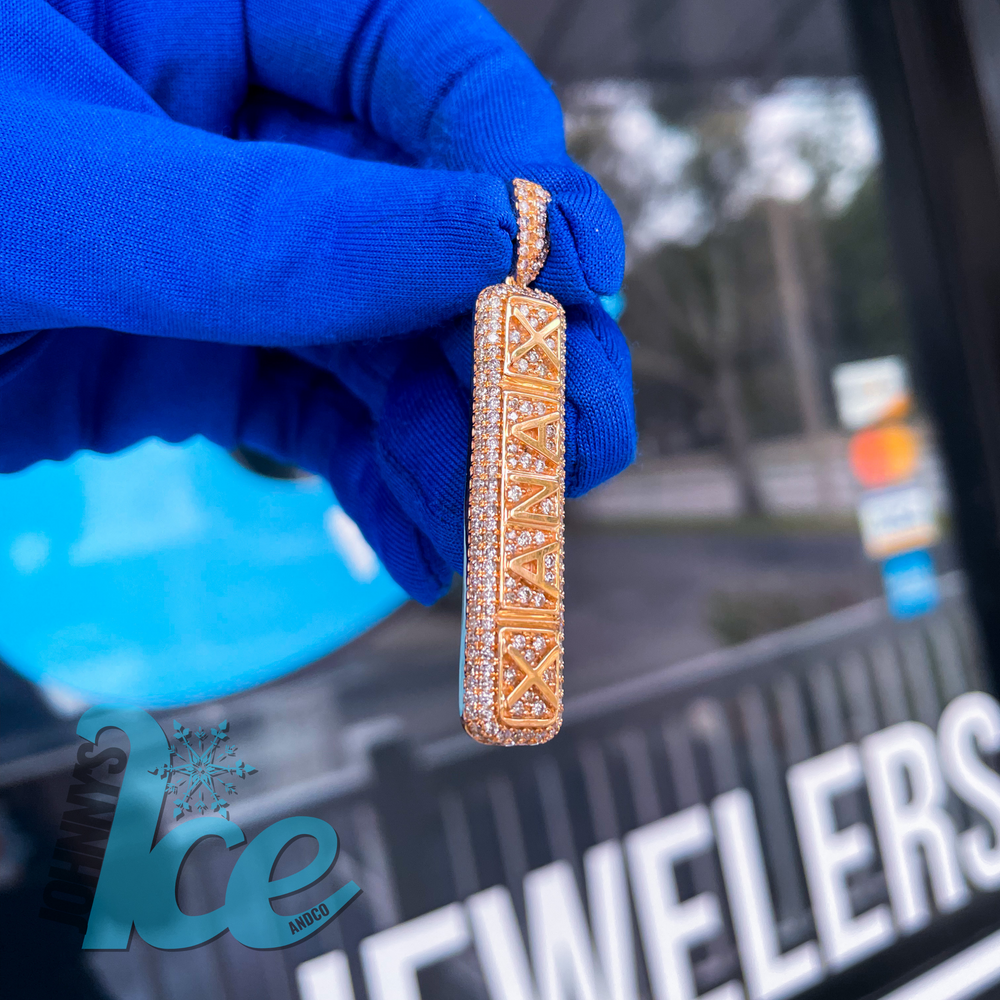 
                      
                        10k Rose Gold "XANAX" Pendant
                      
                    