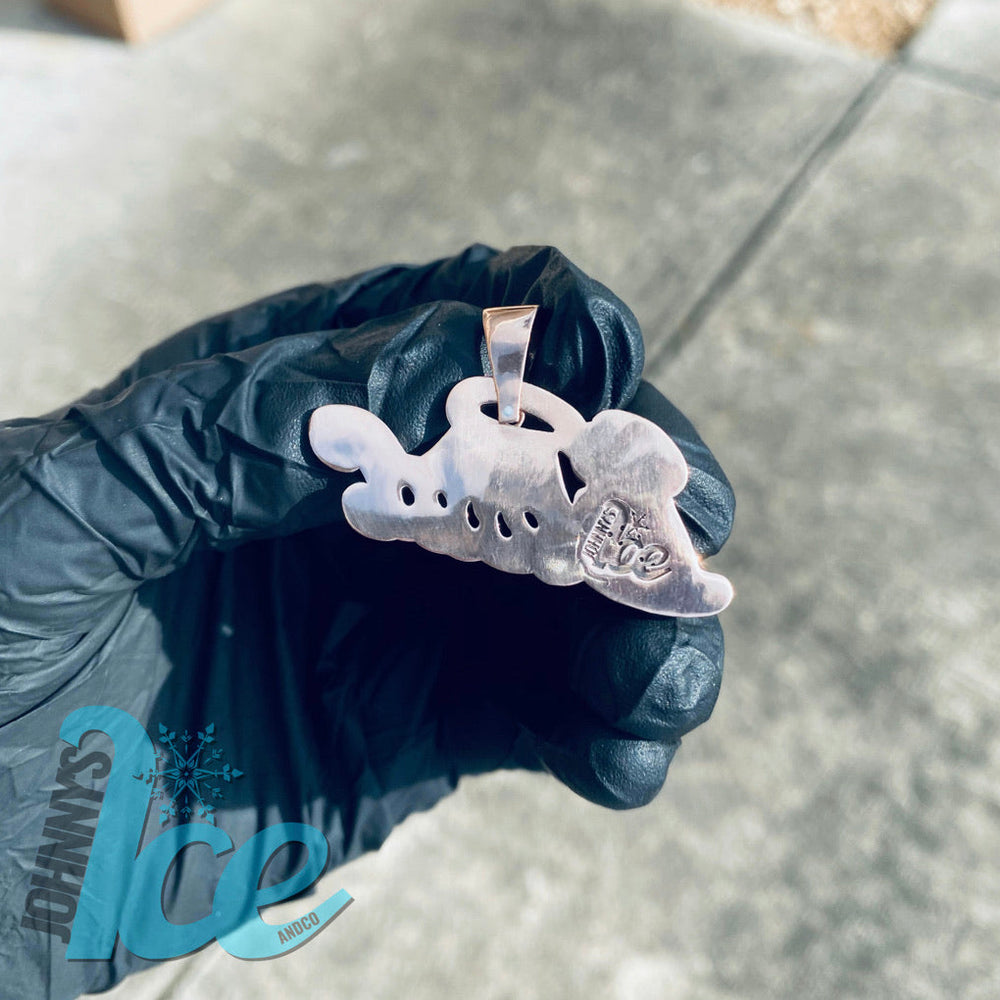 
                      
                        10k Rose Gold "Blessed" Pendant
                      
                    