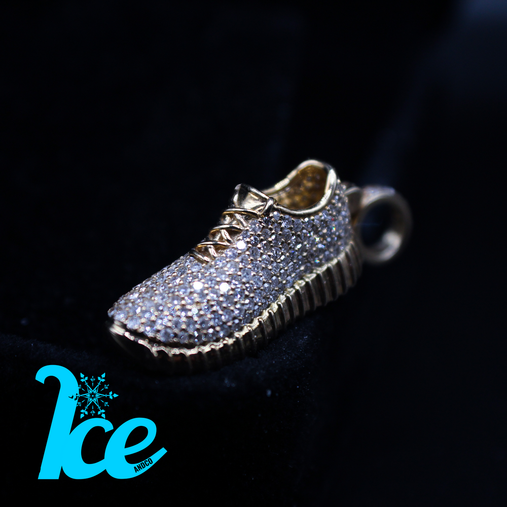 
                      
                        10k Yellow Gold Yeezy Pendant
                      
                    