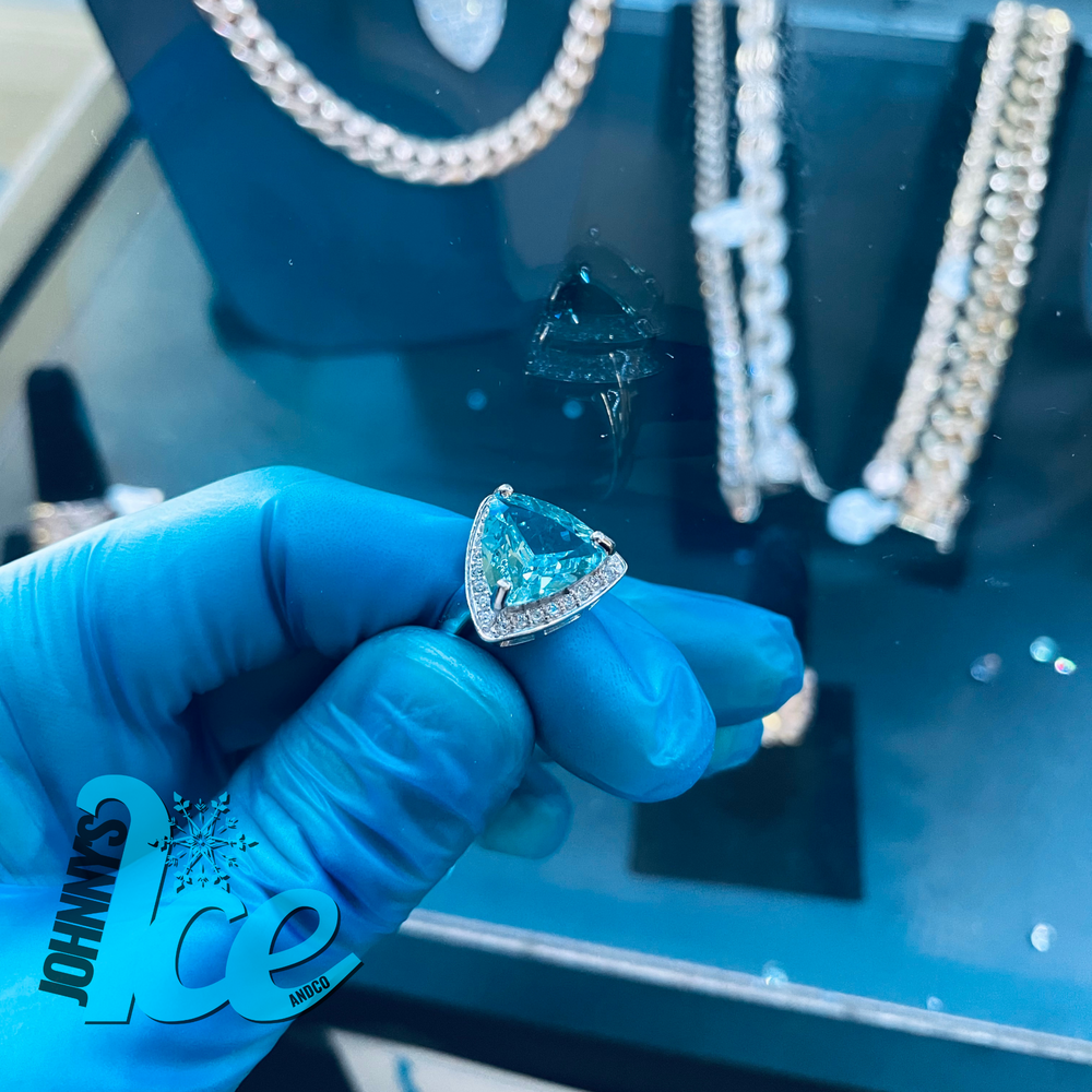 
                      
                        Trillion Cut Aquamarine
                      
                    