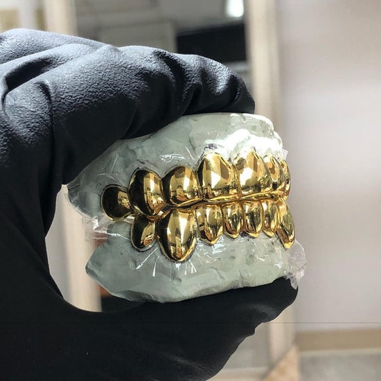 10K Yellow Gold GRILLZ ( PER TOOTH )